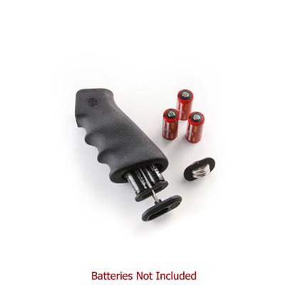 AR15 / M16 Black Rubber Grip with Storage Kit Hogue 15010 - Click Image to Close